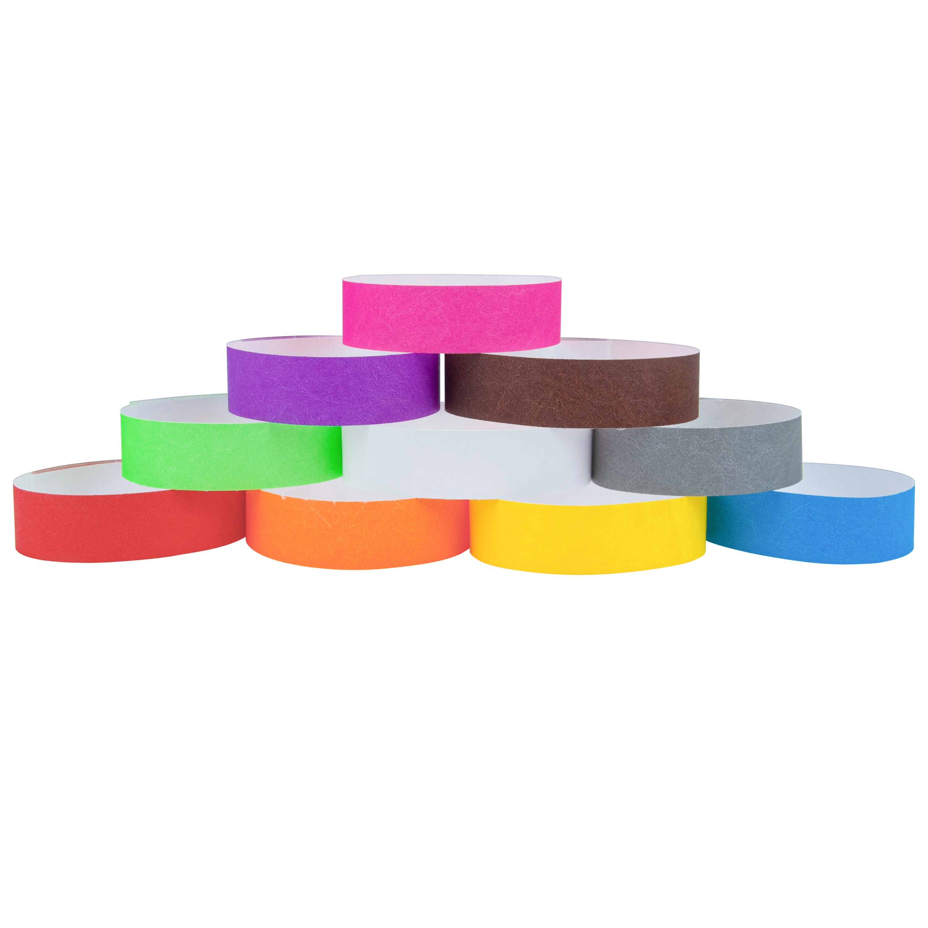 Thicken and Aggravate！Custom 1000pieces Count Printable ID Wristbands for Parties Eventsmade with 100% DuPont™ Tyvek® fabric