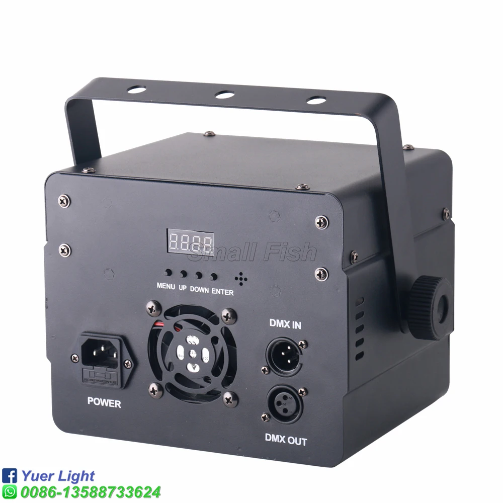 4Pcs/Lot  60W LED Disco Laser Projector Multifunction 4in1 Stage Laser Strobe Sound Control Party Holiday Stage Lighting Effect