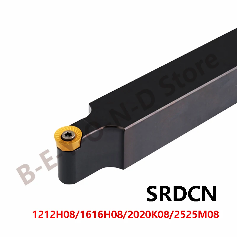 SRDCN1212H08 SRDCN1616H08 SRDCN2020K08 SRDCN2525M08 SRDCN 2020K08 2525M08 Porte-outil de tour CNC utiliser RCMT08 Carbide Insert