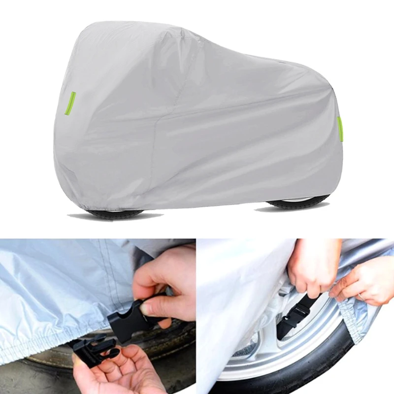 

Rainproof and Sunscreen Bicycle Clothing Sleeve Motorcycle Cover Outdoor Dust Protection Car Jacket Protective Cover