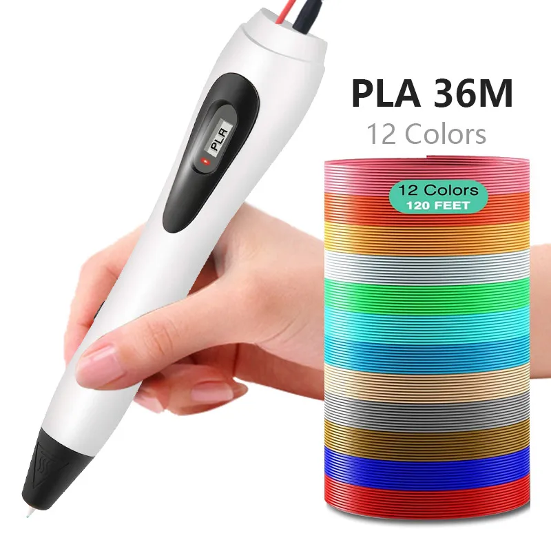 

3D pen 3D Printing pen with 36m PLA filament 1.75mm Stimulate children's creative inspiration