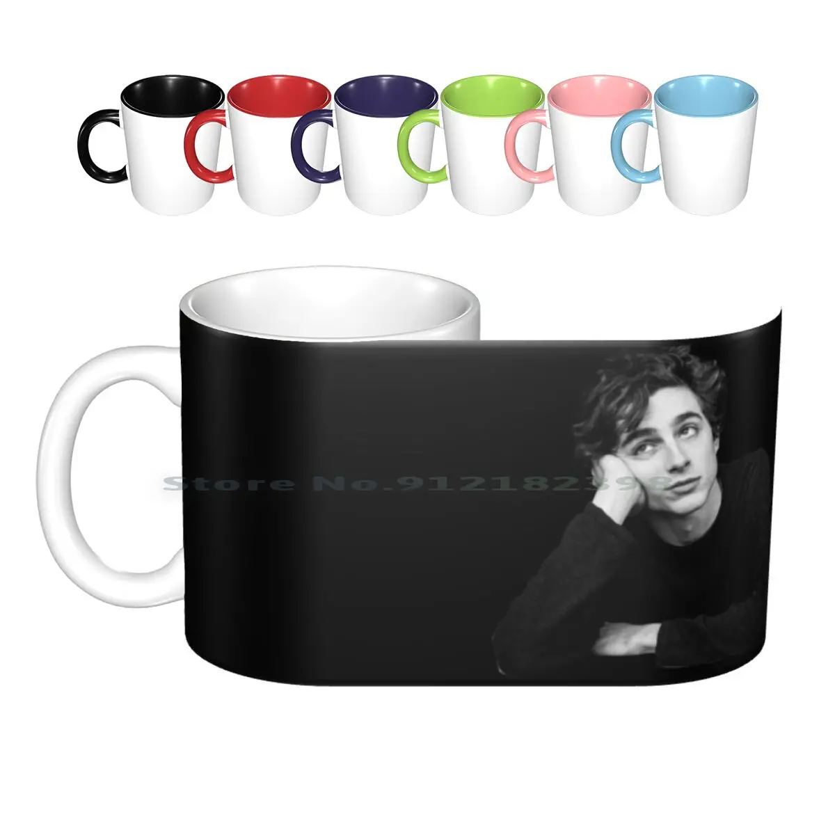 Timothee Chalamet Ceramic Mugs Coffee Cups Milk Tea Mug Timothee Chalamet Photoshoot Aesthetic Call Me By Your Name Beautiful