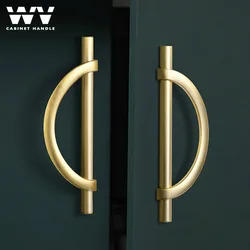 WV Modern Closet dressers Cabinet Handle Wardrobe Kitchen Cupboard Luxury Cabinet Door Handles Drawer Pulls Furniture Handles