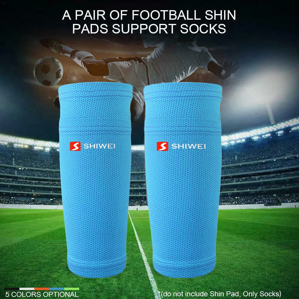 Ishowtienda Men Shin Guard Adult Kids Boys Football Leggings Ankle Socks Foot Protect Thick Pad Sleeves Shin Guard#y30