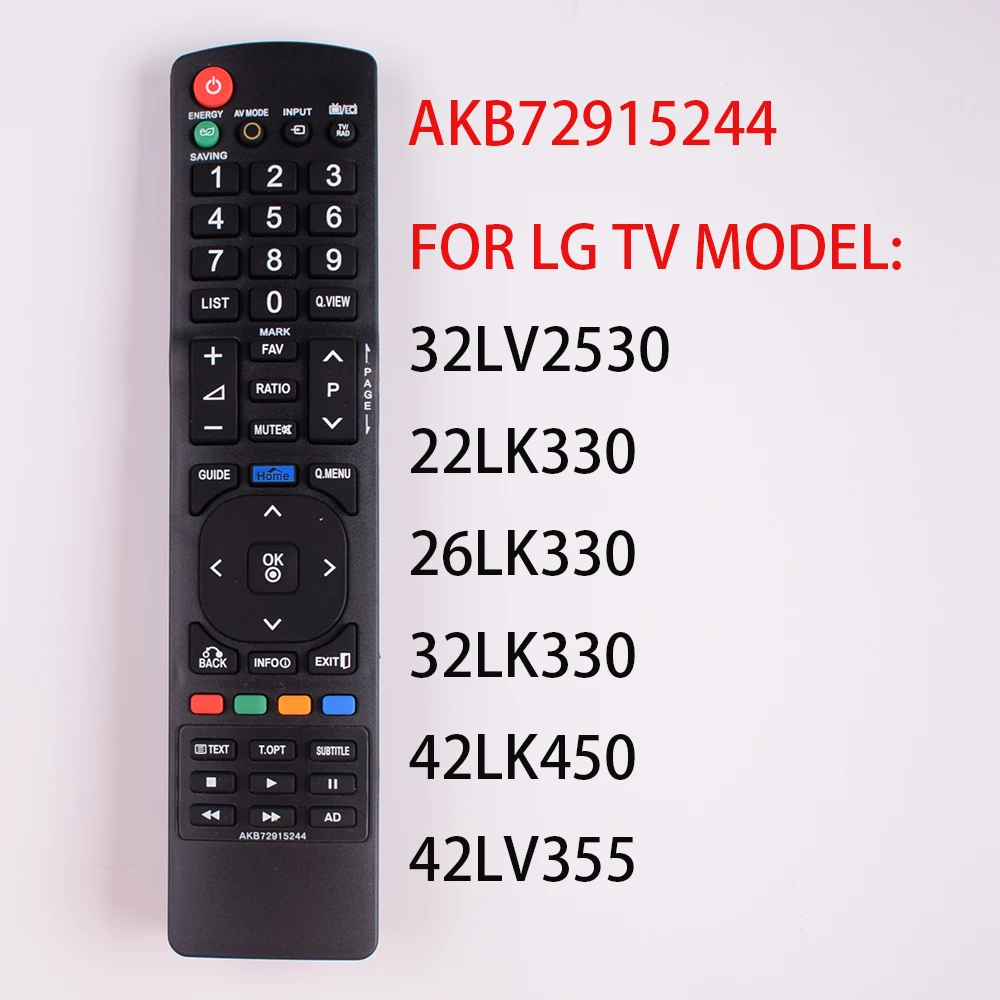 AKB72915244 Smart Remote Control Replacement FOR LG TV 32LV2530 22LK330 26LK330 32LK330 3D DVD Television Controller remot