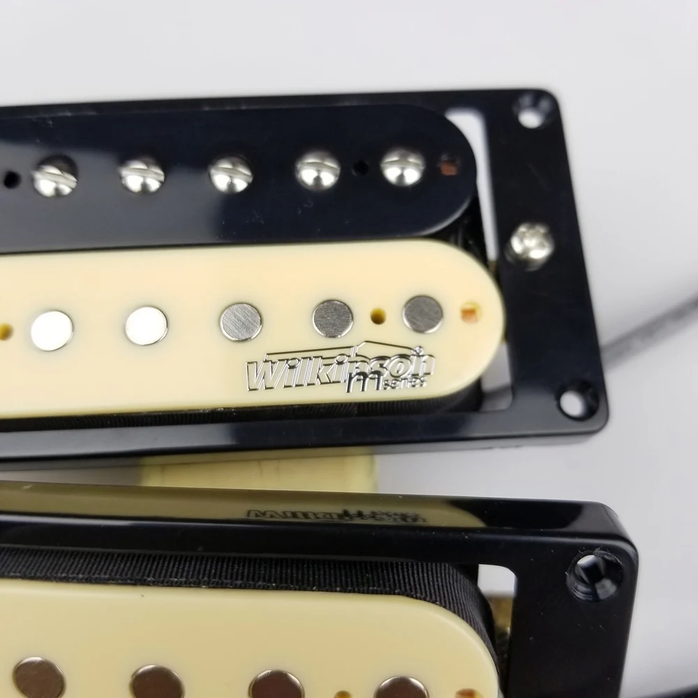 New Electric Guitar Humbucker Pickups Wilkinson Zebra Humbucker Pickups WOHZB