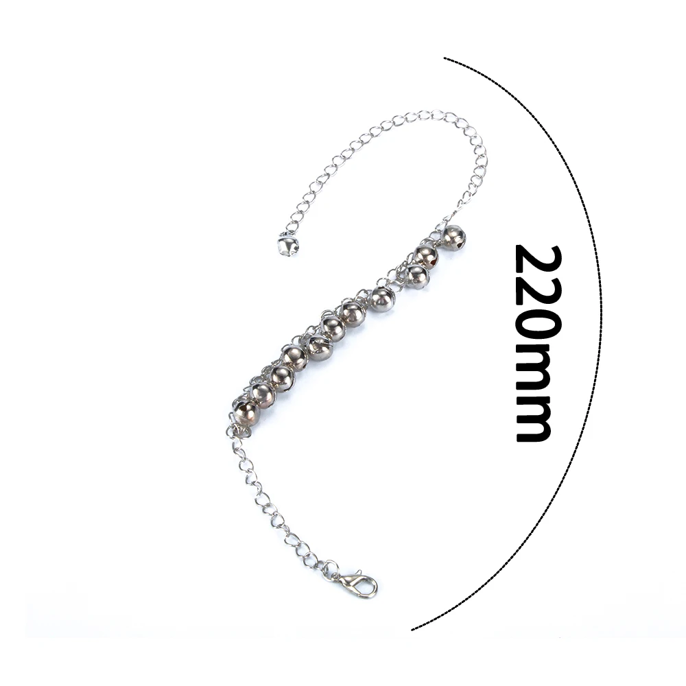 Bell Pendant Anklet Women Foot Jewelry Indian Style Traditional Belly Dance Anklet Beach Party Foot Chain Ankle Bracelet