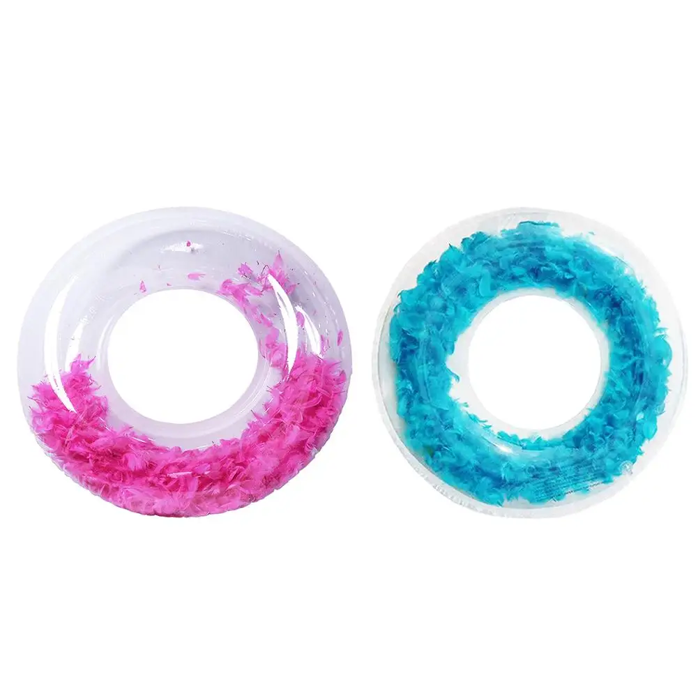 Beautiful Swimming Floating Saver Feather Summer Feather Swim Ring Swimming Circle Beach Swim Circle Float Water Pool Party