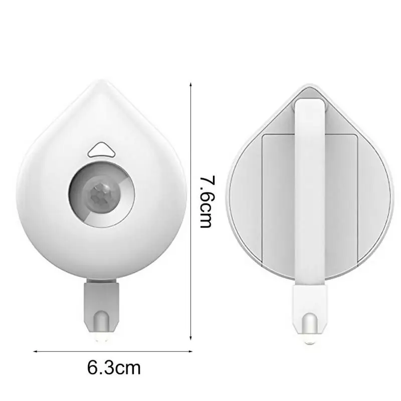 8 Colors Changing Toilet Bowl Night Light  Motion Sensor LED Waterproof Bathroom Light Battery Operated For Washroom Home Bath