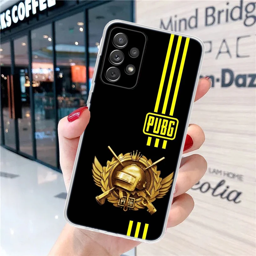 PUBG Winner Chicken Dinner For Samsung Galaxy A15 A14 A13 A12 A55 A54 A53 A52 Phone Case A32 A35 A34 A33 A25 A24 A23 A22 A04S A0