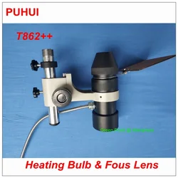 Brand New Original PUHUI T862++ Heating Bulb Focus Lens For BGA Rework Station T-862++ Soldering Welder Replacement Bulb Lens