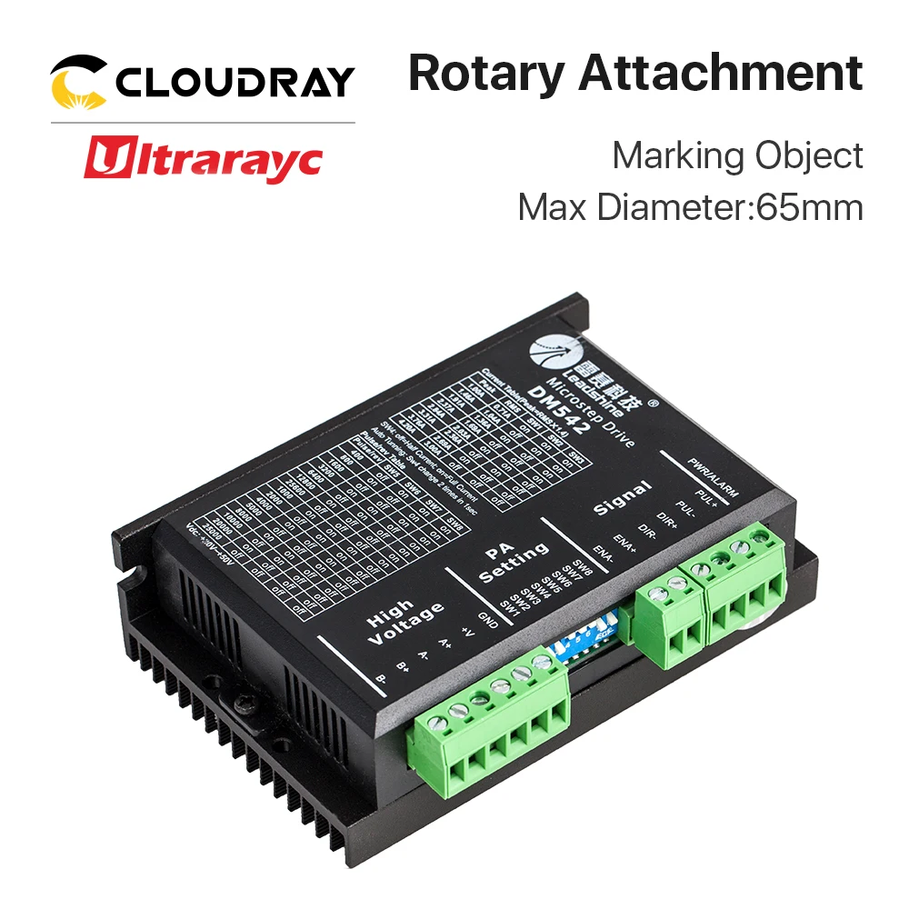 Imagem -06 - Ultrarayc Acessório Rotativo com Chuck Fibra Laser Marcação Máquina de Gravura Copa e Anel Carta Faça Você Mesmo Diâmetro Max 65 Milímetros