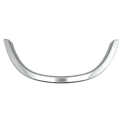 Matt chrome steering wheel decorative trim cover sticker interior accessories for BMW 5 series F06 F07 F10 F11 F12 F13