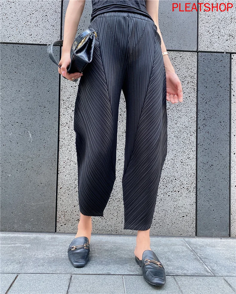 Women's Casual Harem Pants, Loose, High Waist, All-match, Harem, European and American Fashion, Cool, New, Autumn