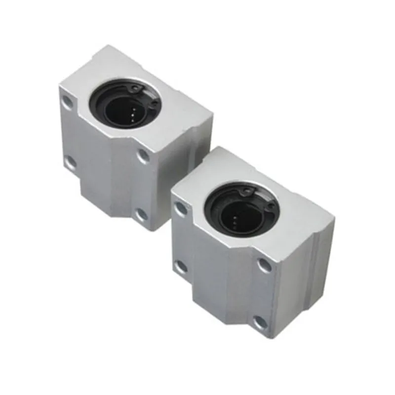 50pcs  SC30UU Linear Bearing Blocks SCS30UU Aluminium Housing Sliding Units CNC Parts 30mm