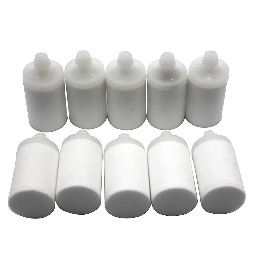 10PK Fuel Filter for Husqvarna Jonsered Craftsman Partner McCulloch Poulan Chainsaw 503 44 32-01