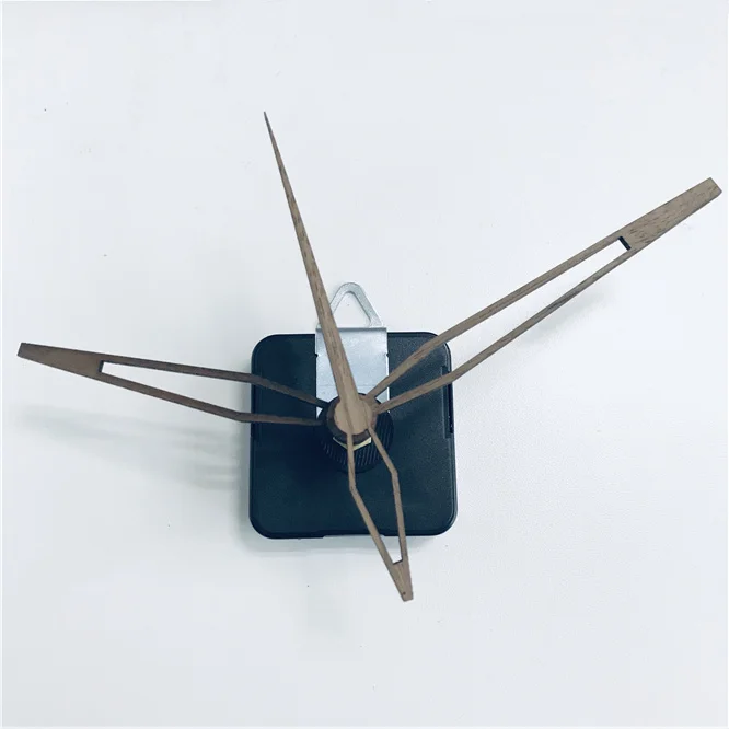 1pcs Wooden Sun12888 Wall Clock Mechanism Quartz Step Clock Movement 8.9mm 14.8mm 17mm 23.5mm Shaft+metal hook