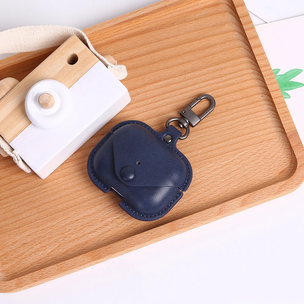 Мягкий чехол для Apple Airpods Pro, Защитная искусственная кожа для AirPods Pro 2 поколения, аксессуары для наушников с брелоком