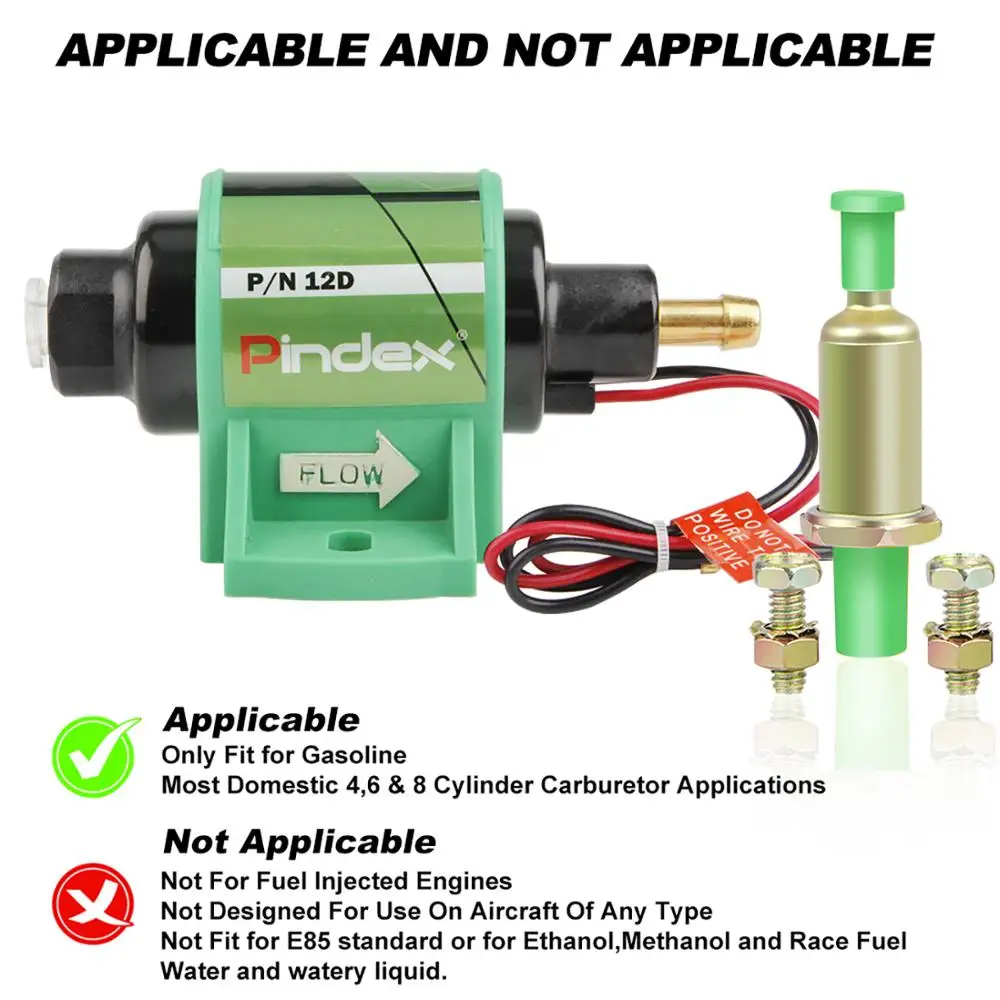 US Stock Universale Diesel 12D Pompa Elettronica Del Carburante 12V 35GPH 4-7 PSI Olio Pompa Del Carburante Accessori Auto Regolatore di Pressione interna