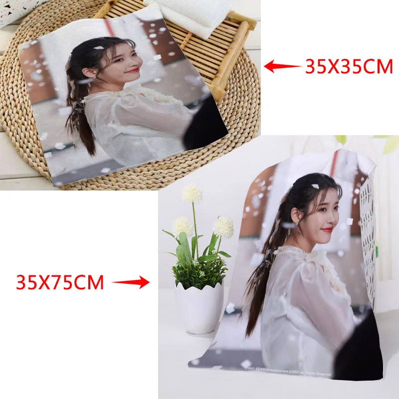 Custom IU 35x75cm Face Towels Facecloth Microfiber Washcloth Quick drying Sports Towel