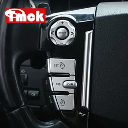 For Land Rover Range Rover Sport L320 Discovery 4 LR4 L319 Freelander 2 Car Accessories Steering Wheel Button Patch Trim Cover