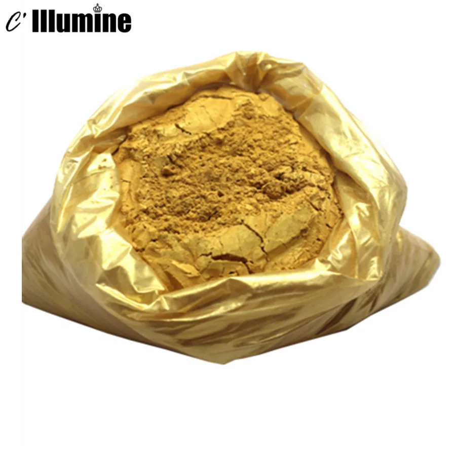 1200 Mesh Gold Powder  Pigment ink printing 100g High Temperature Acid Alkali Resistance Easy to Disperse  Non-toxic