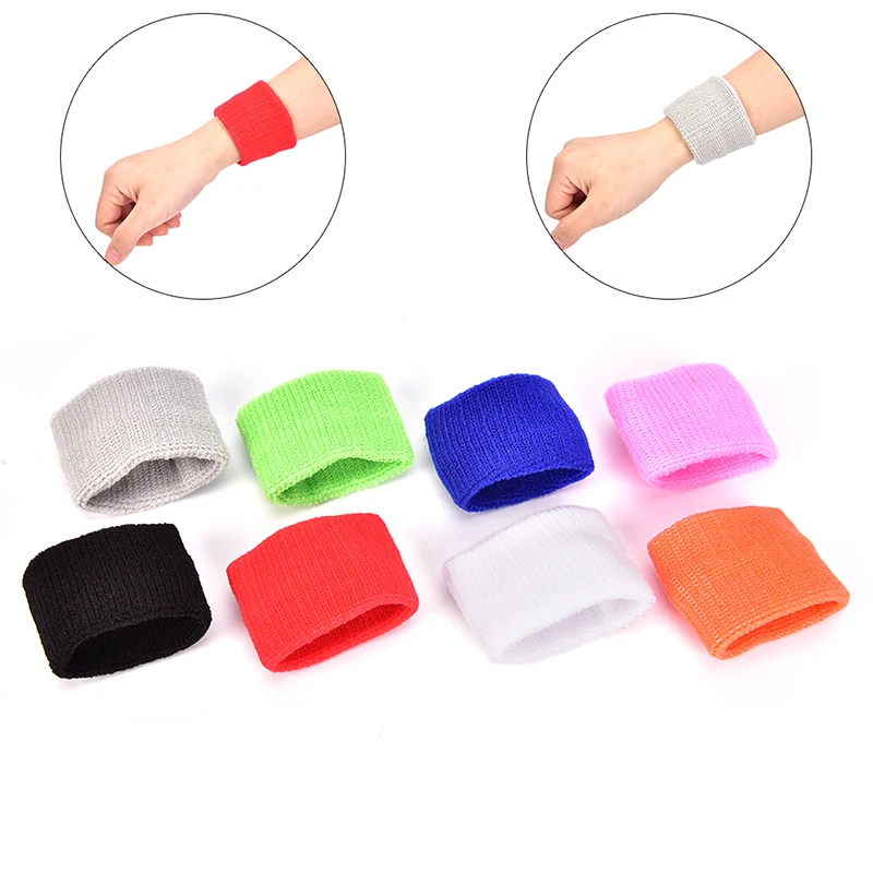 1Pc Brace Gym Basketball Wraps Guards Tower Wristbands Sport Sweatband Hand Band Sweat Wrist Support