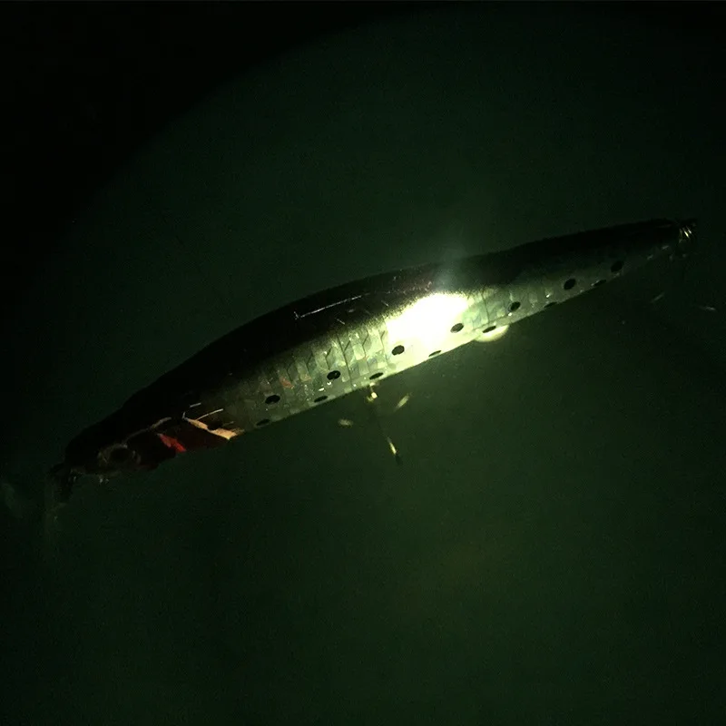 Vibrador de Pesca LED USB Recargable – Cebo Artificial para Invierno - imagen 5