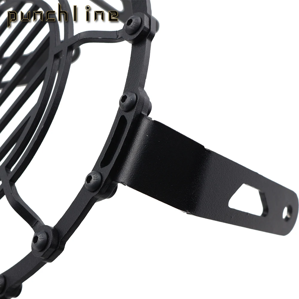 Fit For Street Twin 900 Street Scrambler 2016-2022 Motorcycle  Accessories grille headlight protector guard lense cover - view 6