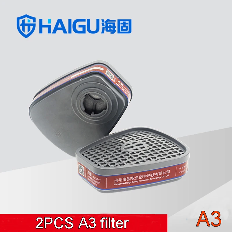 A-3 gas mask filter Efficient formula Activated carbon filter comprehensive Spray paint pesticide Toxic gas filter