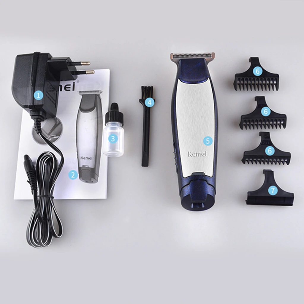 Profesional Pemangkas Rambut Pria Electric Cukur Pisau Cukur Isi Ulang