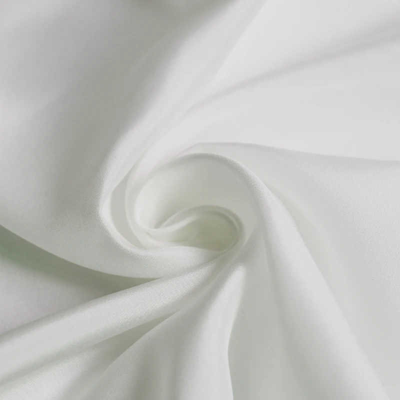 50cm*112cm 12 momme Natural White Silk Habotai Material Soft Habutai Linings 100% Mulberry Silk Fabric