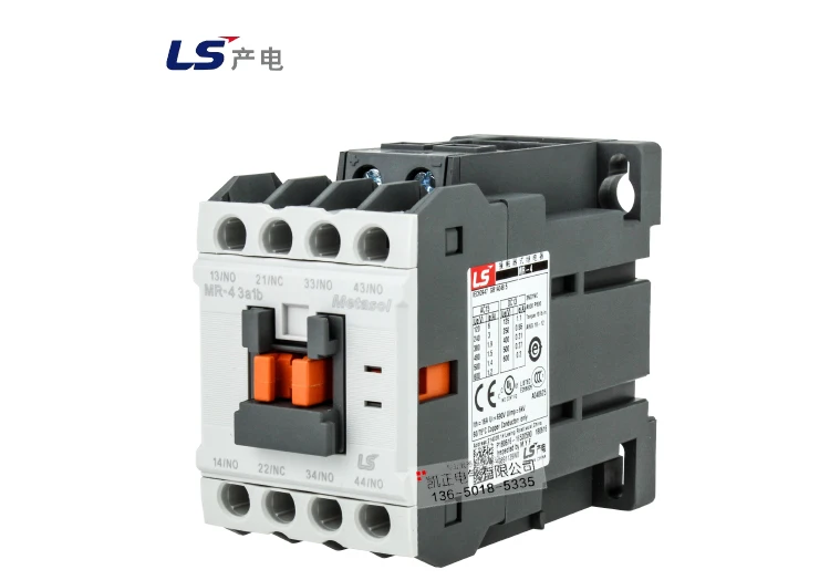Original genuine LS electric elevator DC contactor MR-4 DC110V DC24V instead of GMR-4D 3a1b 2a2b 4a