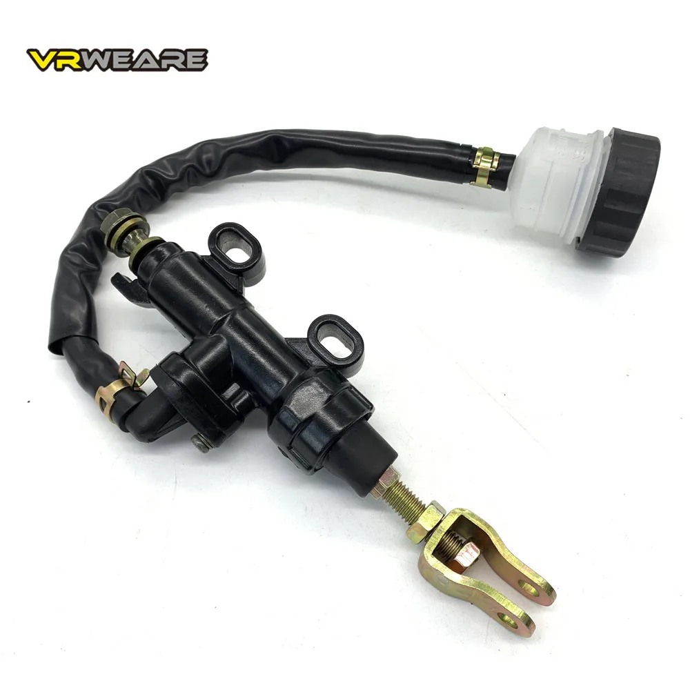 Motorcycle Rear Brake Pump  Foot Hydraulic Refit Rear Brake Master Cylinder Pump For Suzuki Kawasaki Honda Yamaha