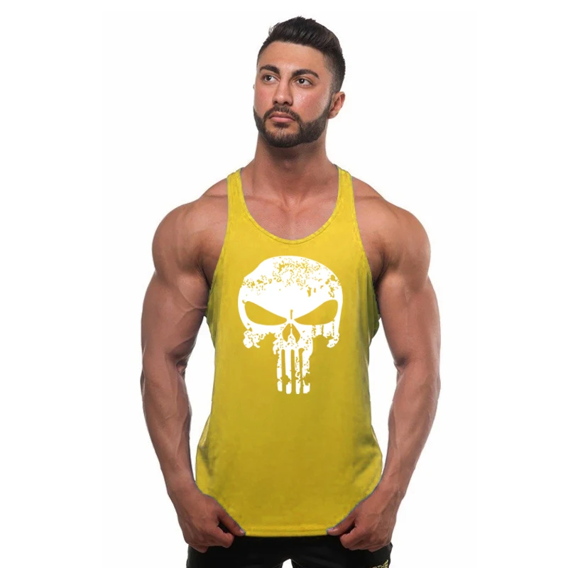 Gym Deltoid New Fashion Cotton Sleeveless Shirts Tank Top Men Fitness Shirt Singlet Bodybuilding Workout Gym Vest Fitness Men