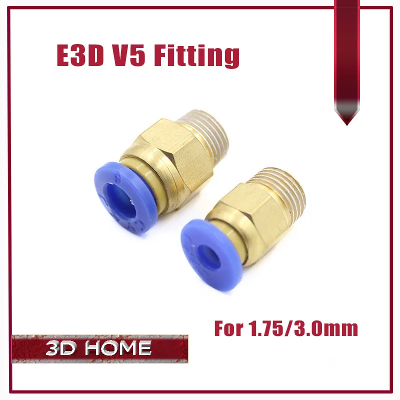 

2PCS 3D Printer HOTEND Long Distance J-Head Thermal Head Hot Side Remote Adapter Guide Tube Remote Feed Head For 1.75MM/3MM