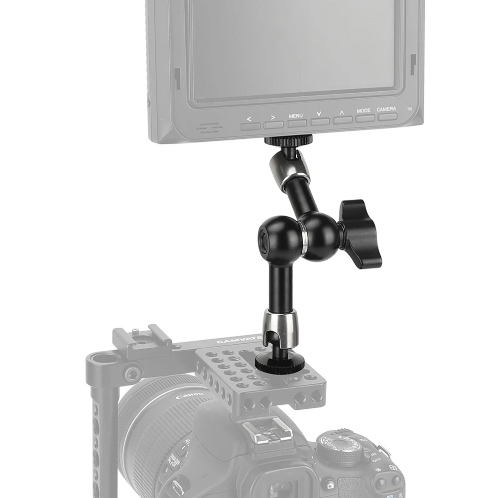 CAMVATE 5.7 "توضيح الذراع السحرية الاحتكاك الذراع مع 1/4"-20 خيوط لمراقبة/فلاش/الفيديو الضوئي/LCD/ميكروفون تصاعد