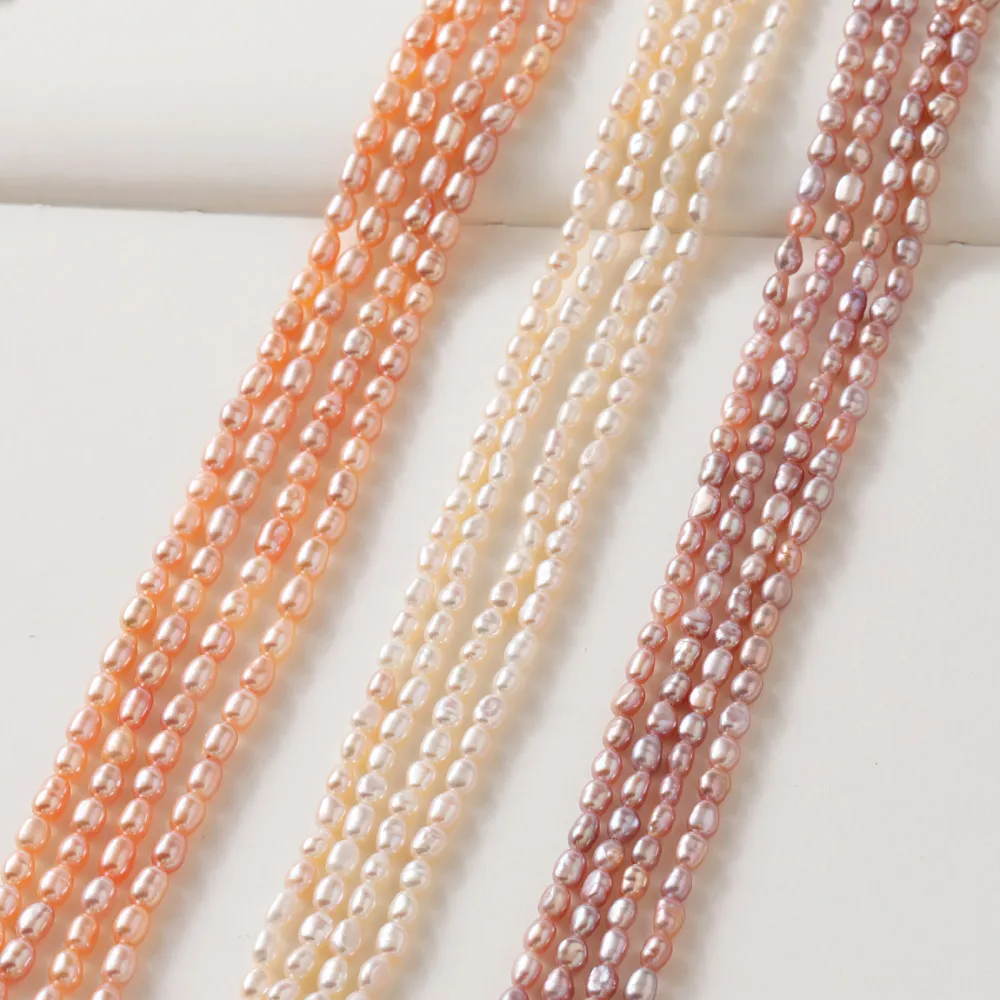 75pcs beads for jewelry makingNatural Pearl Loose Vertical Hole DIY Bracelet Jewelry Making Supplies Necklace Accessories