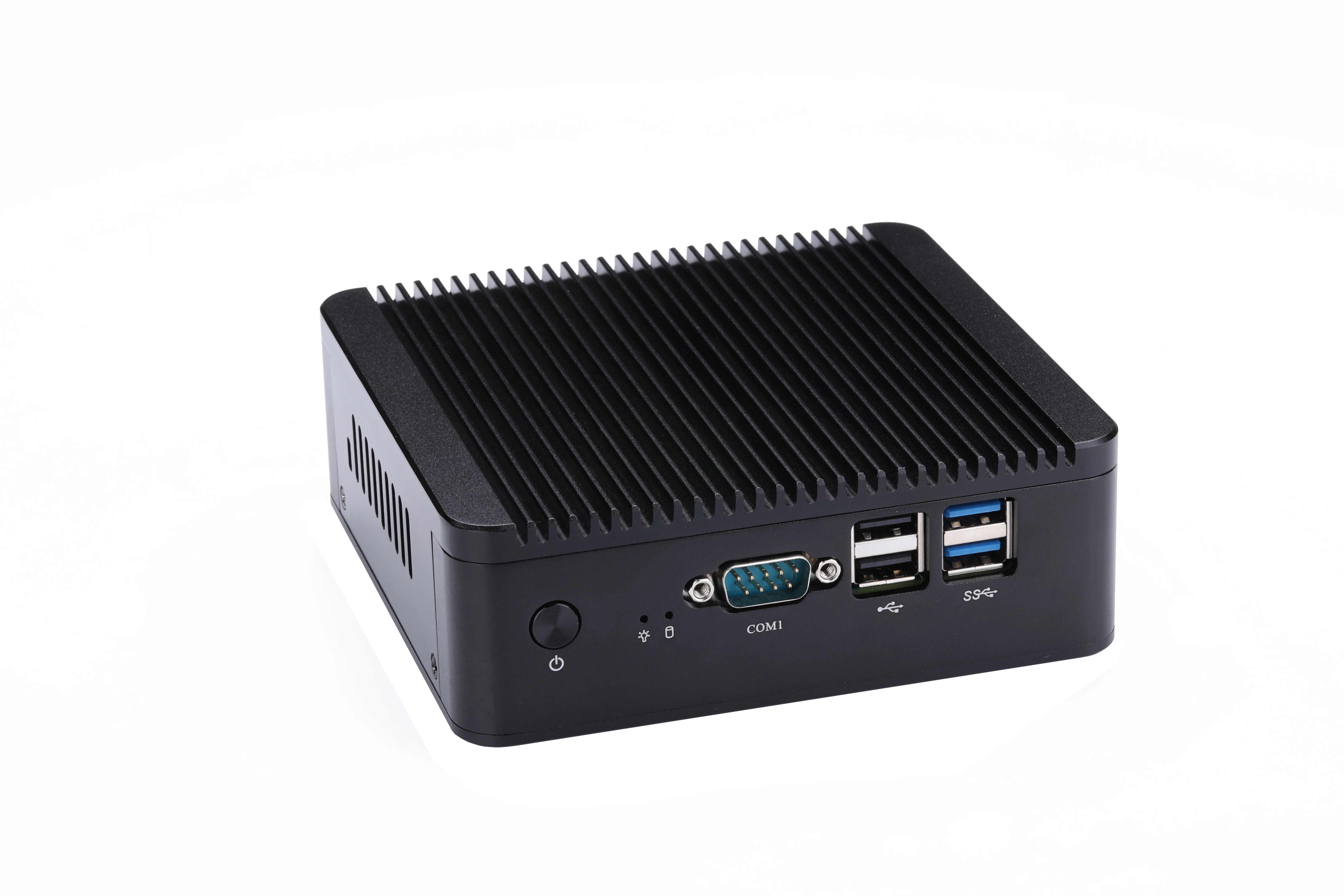 QOTOM Mini PC Q515P Celeron 3865U AES-NI 4 COM WIFI for home/office/bank Desktop Computer