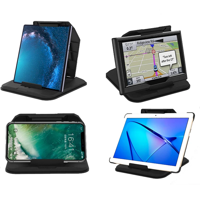 Uniwersalny uchwyt na Tablet lub telefon uchwyt do pulpitu uchwyt do smartfona antypoślizgowe stojak na telefon komórkowy GPS dla dla 3-9.7 Cal