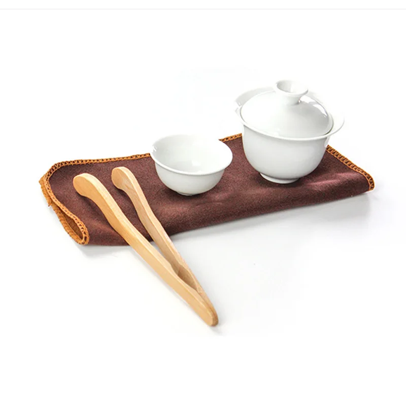 500Pcs/Lot Hot Sale 17.5cm Natural Bamboo tea clip Handmade Carbonize tea Tweezer scoop Top Grade Chinese Bamboo Tea Sticks