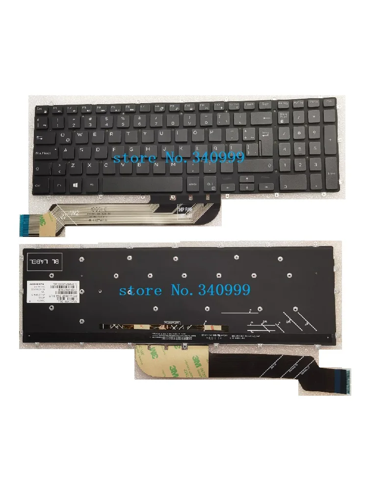 New for Dell Inspiron 15 5565 5567 5570 5575 7566 7567 Keyboard LA