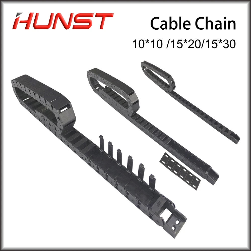 Hunst Cáp Dây Chuyền 18*38 18*50 15*30Mm 1M Brldge Không Mở & nửa Kín Nhựa Towline Truyền Kéo Dây Chuyền Máy