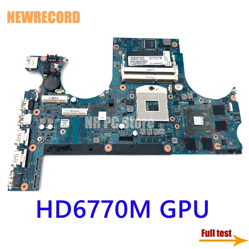 For HP 17 ENVY17 17-3000 665933-001 6050A2468601 Laptop Motherboard HD6770M 1GB GPU HM65 DDR3 Main Board Full Test