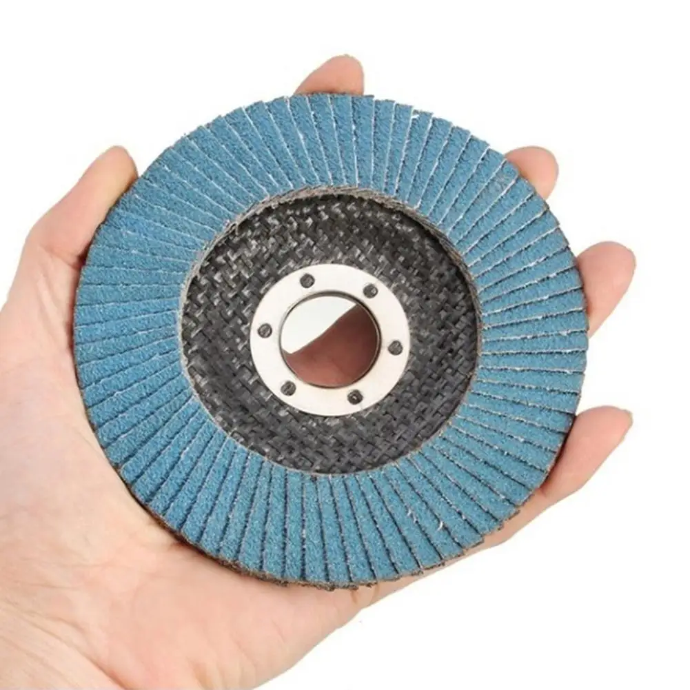 10pcs Professional Flap Discs 115mm 4.5 Inch Sanding Discs 40/60/80/120 Grit Grinding Wheels Blades For Angle Grinder