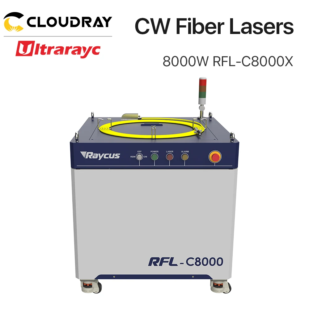 Ultrarayc Original Raycus 1064nm Fiber Laser Power Source Multi-Module 6000-12000W CW Fiber Lasers for Cutting Welding Machine