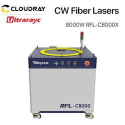 Ultrarayc Original Raycus 1064nm Fiber Laser Power Source Multi-Module 6000-12000W CW Fiber Lasers for Cutting Welding Machine