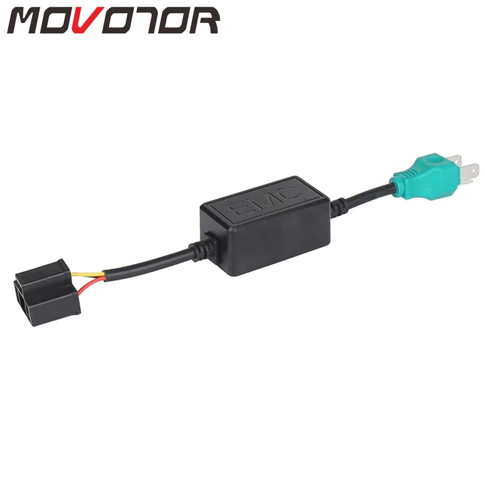 Безошибочный Can-шина декодер для Светодиодный ных фар для автомобиля SUV светодиодный ная автомобильная лампа Противотуманные фары Can-Bus H4 9003 анти-мерцание жгут отменитель