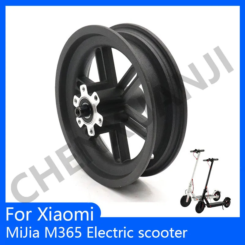 High quality Alloy wheels Rear Wheel Hub For Xiaomi Mijia M365 8/10 inch Electric Scooter 8 1/2x2  Tire Replacement Parts