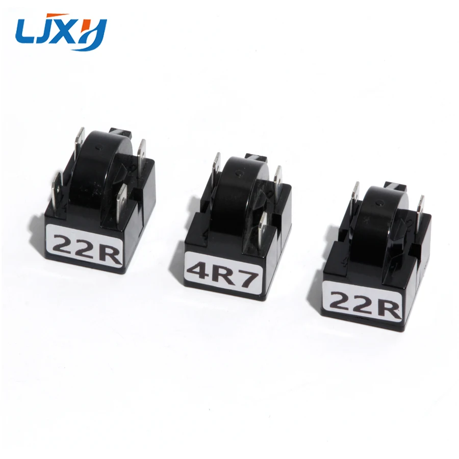 LJXH Enchufe de dos/tres/cuatro patas PTC Arrancador de refrigerador Congelador Compresor Chips grandes Gama completa 4,7/12/15/22/33Ω